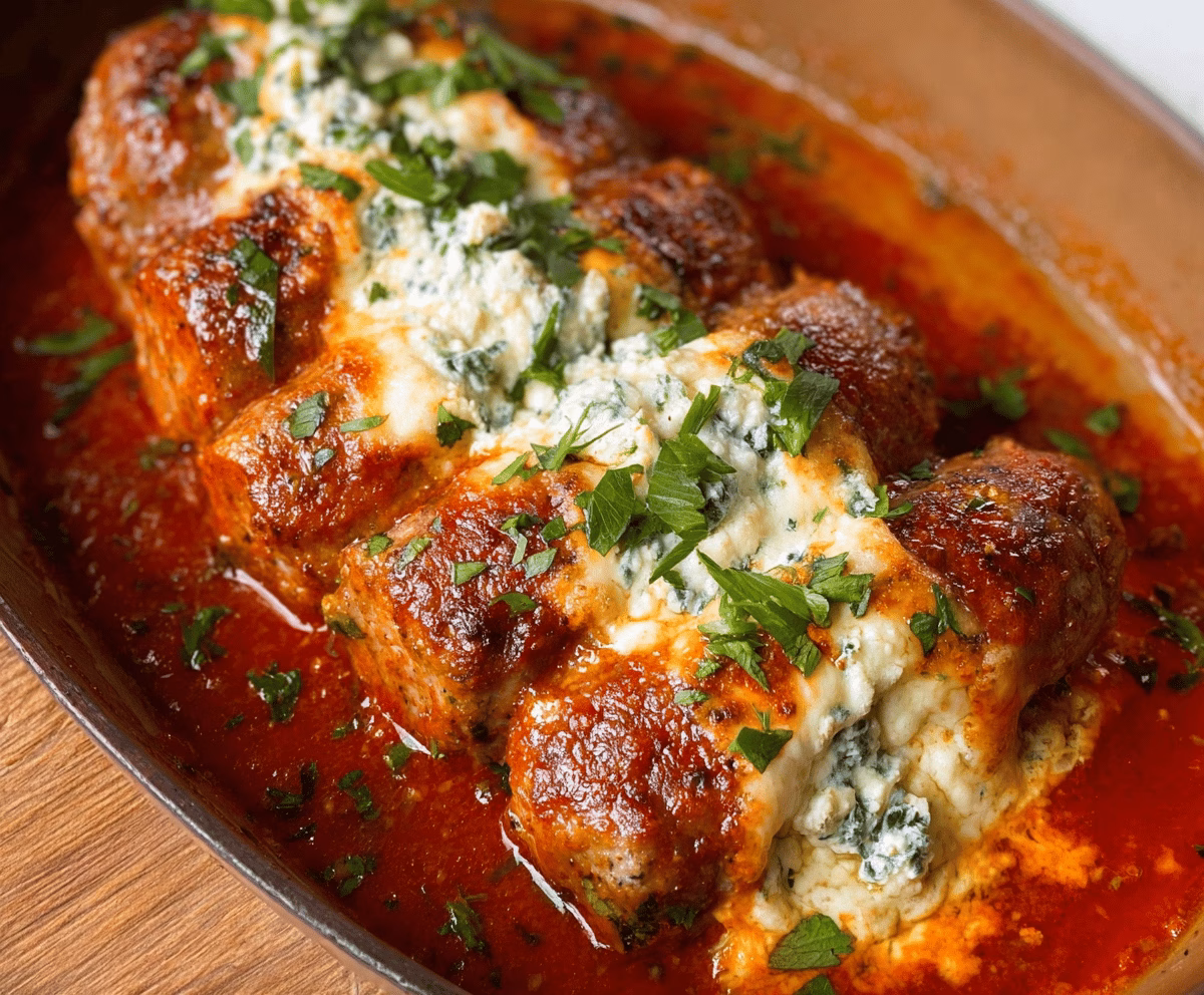 Easy Stuffed Italian Sausage Recipe