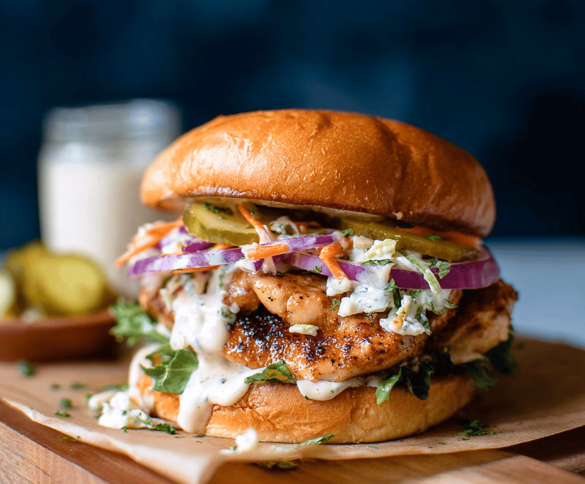 Honey Dijon Chicken Sandwich Recipe With Easy Flavor