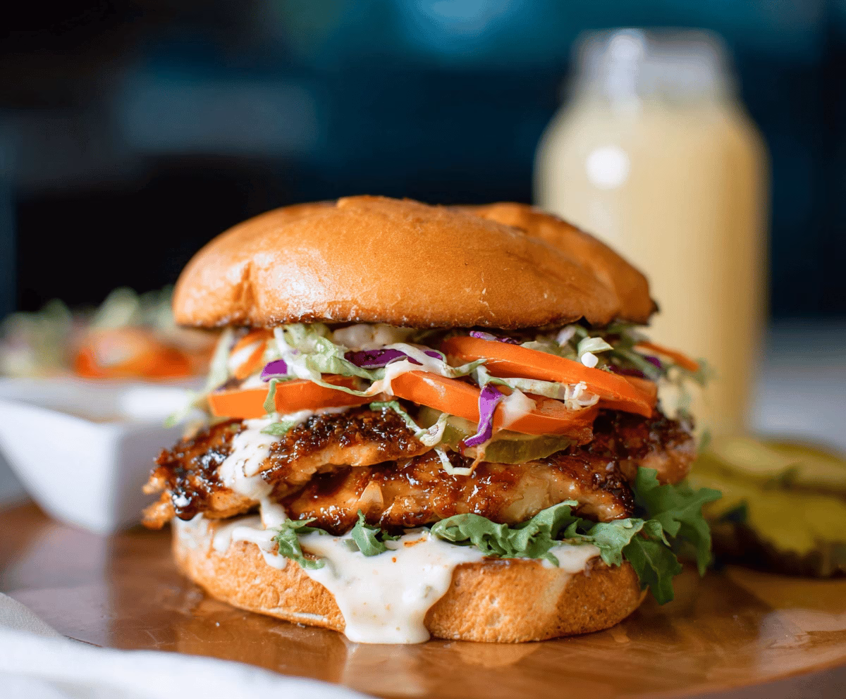Honey Dijon Chicken Sandwich Recipe With Easy Flavor